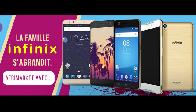 Les nouveaux Smartphones Infinix Note4 et Infinix Smart débarquent sur Afrimarket