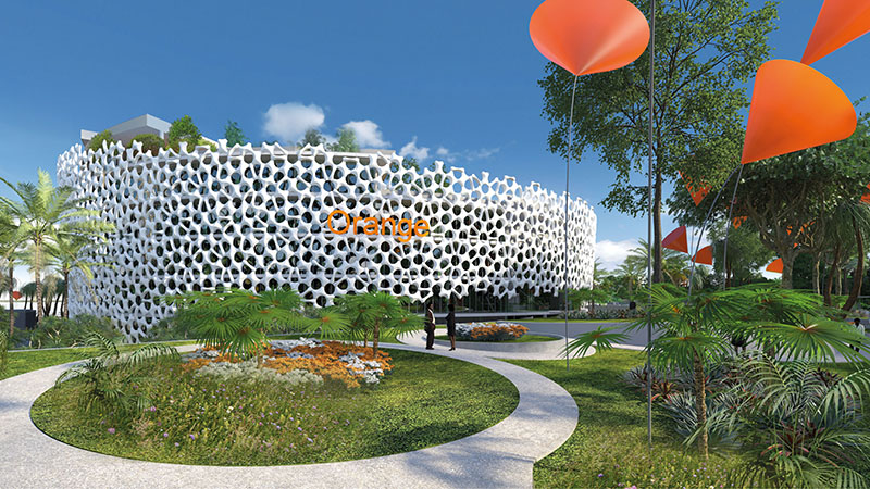 À quoi ressemble le futur siège d'Orange Côte d'Ivoire à Abidjan