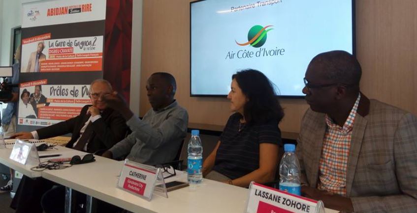 Abidjan capitale du rire Maman Gohou Michel