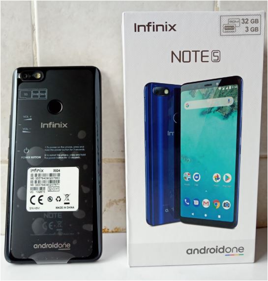 Infinix Note 5 un smartphone intelligent prêt à servir
