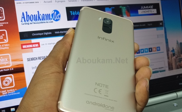 Infinix Note 5 Stylus Xpen fiche technique prix et disponibilité