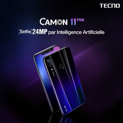 Camon 11 Pro Un design magnifique avec un écran de 6,2 pouces HD Super FULLVIEW