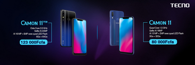 5 bonnes raisons d’acheter les Camon 11 & 11 Pro de Tecno Mobile