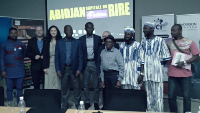 Abidjan  capitale  du rire 4ème  Édition, placé sous le parrainage d’A’Salfo (Crédit photoDR)
