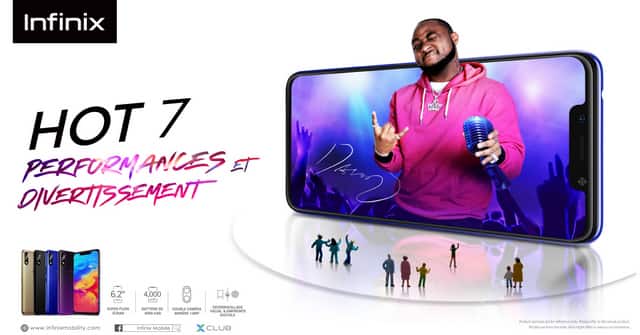 Infinix HOT 7 débarque en Côte d'Ivoire avec plus de performances et de divertissements 2