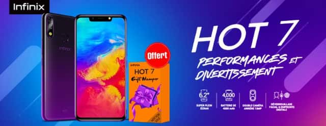 Infinix HOT 7 fiche technique spécification prix officiel﻿