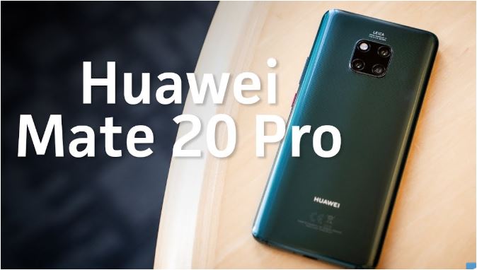 Pour quoi ﻿Huawei Mate 20 Pro et le meilleur smartphone de l’année 2018