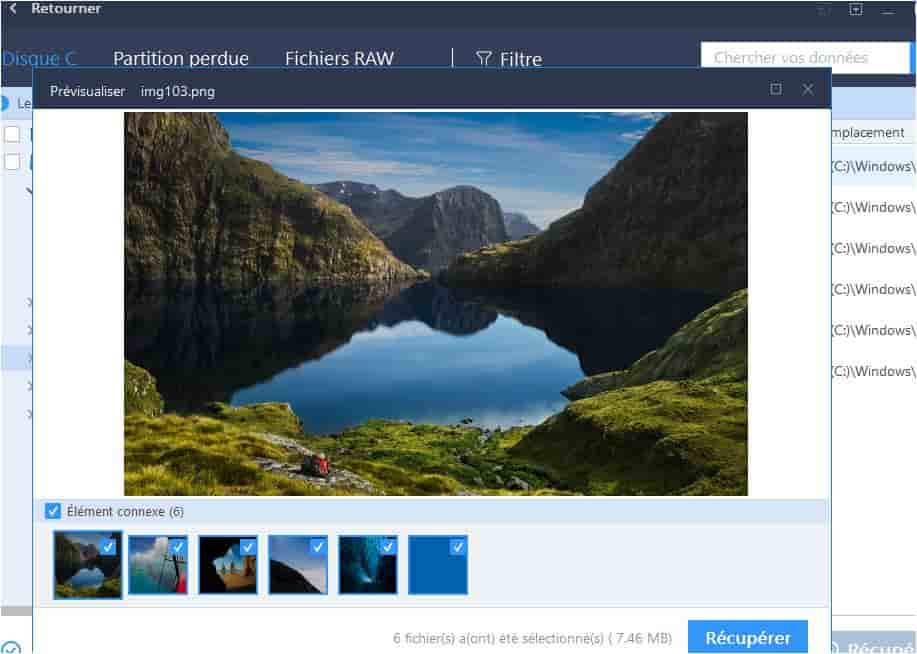 Récupération de données EaseUS Data Recovery Wizard Professional