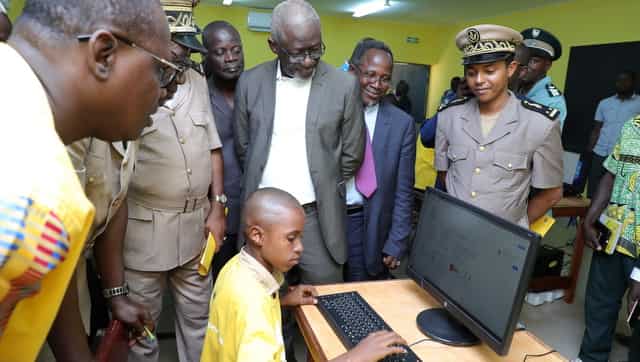Le Collège Moderne de Samatiguila doté d'une salle multimédia Fondation MTN Côte d'Ivoire