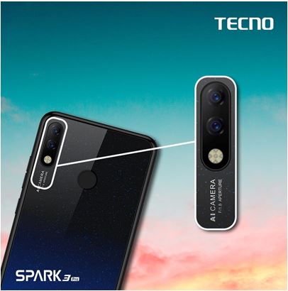 TECNO a enfin lancé son smartphone SPARK 3 Pro avec le lA Bright Camera