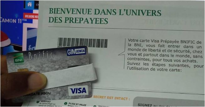 La carte VISA prépayée BNIFIC de la BNI testé pour vous
