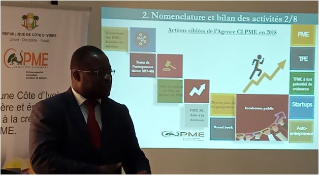 Zoom sur le bilan des 20 mois d'activité de l'agence Côte d'Ivoire PME