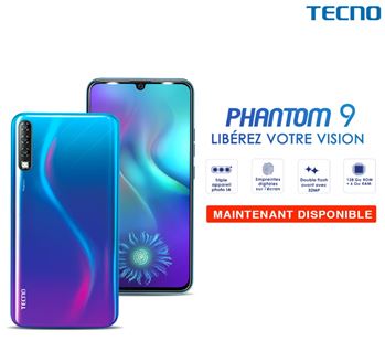 Le TTECNO MOBILE Le nouveau Phantom 9 est enfin DISPONIBLE