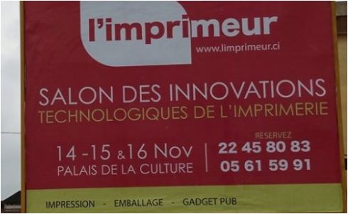 Salon des Innovations Technologiques de l’Imprimerie à Abidjan