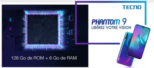 Stockage et espace mémoire géant du Phantom 9