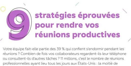 9 stratégies éprouvées pour rendre vos réunions productives