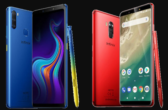 Infinix Note 5 vs Infinix Note 6 similitudes et différences