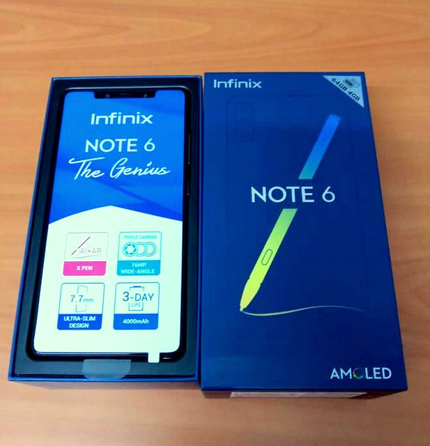 Unboxing Infinix Note 6 déballage et impressions rapide