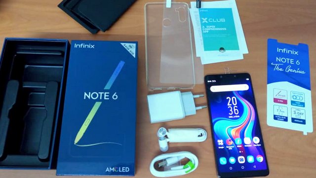 #Unboxing Infinix Note 6 déballage et impressions rapide