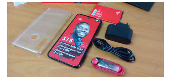 Unboxing vidéo déballage itel Mobile S15 S15 Pro