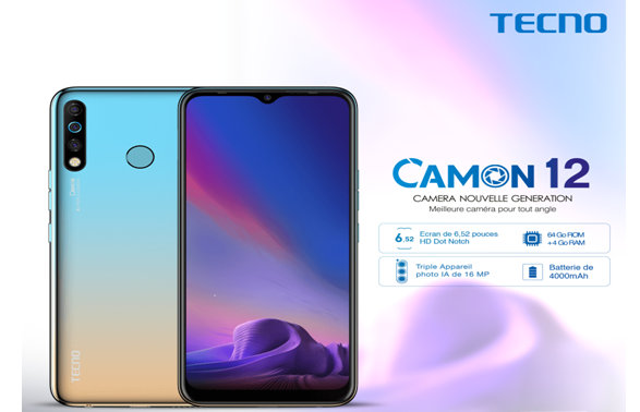 TECNO MOBILE Les nouveaux Camon 12 et Camon 12 Air sont enfin DISPONIBLES