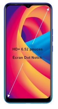 TECNO SPARK 4, un téléphone populaire à la mode avec grand écran de 6,52’’