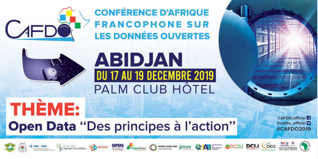 Open Data des principes à l’action au menu de la conférence CAFDO 2019 à Abidjan