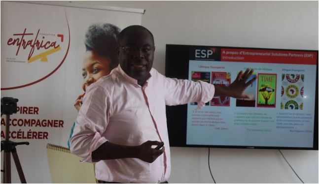 Le DG ERIC KACOU présente l'ESP Entrepreneurial Solutions Partners en Afrique Côte d'Ivoire