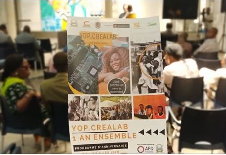 Zoom sur le contenu de la Signature de convention entre le Yop.Crealab et l’ESATIC