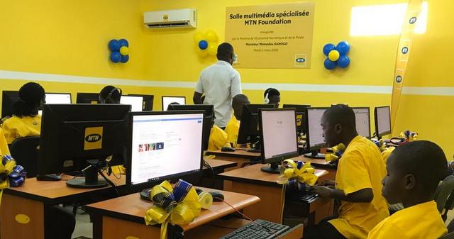 La Fondation MTN Côte d’Ivoire offre une salle multimédia spécialisée à l'INIPA de Yopougon