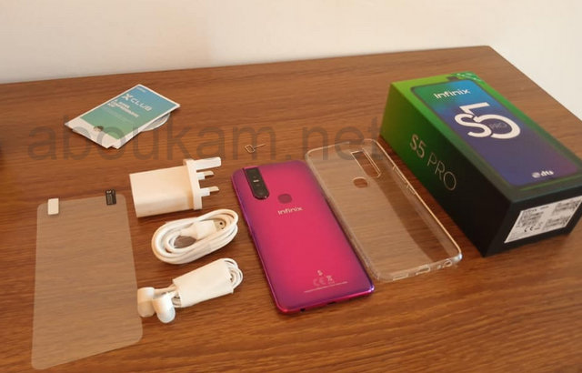 Infinix S5 Pro Unboxing déballage et impression rapide