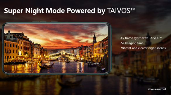 Tous les détails sur la technologie TAIVOS™ du TECNO CAMON 15