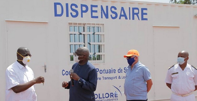 Bolloré Transport & Logistique en Côte d’Ivoire s’engage dans la riposte contre le COVID-19