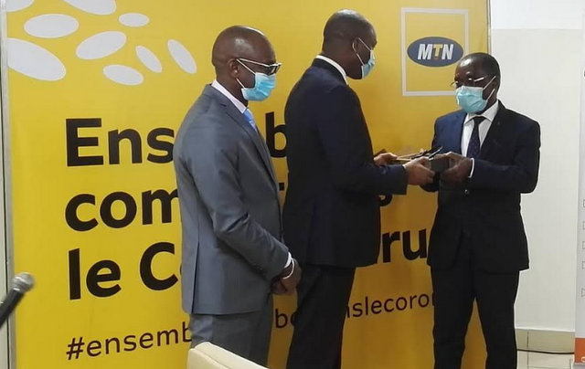 MTN Côte d'Ivoire met à disposition du ministère de la jeunesse un centre d'appel pour lutter contre le COVID-19