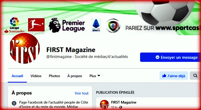 Piratage de la page facebook FIRST Magazine mythe ou réalité