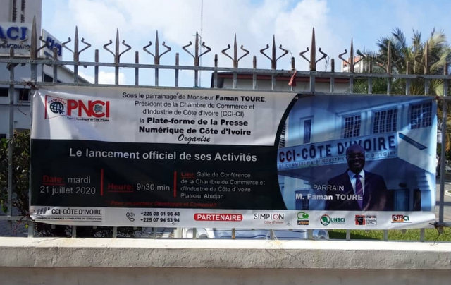 Retour sur le lancement de la PNCI - Plate-forme de la Presse Numérique de Côte d'Ivoire