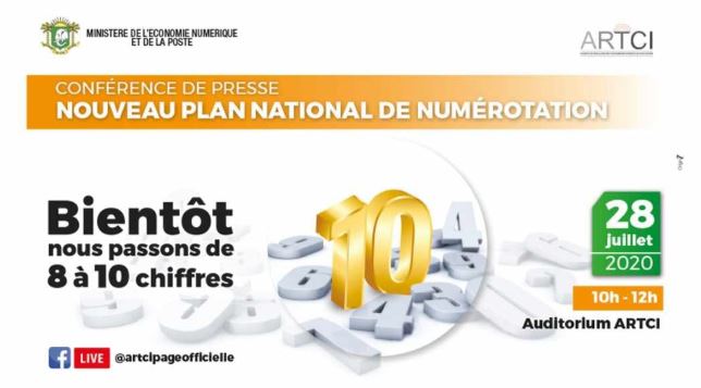 Télécom vers la numérotation à 10 chiffres en Côte d'Ivoire