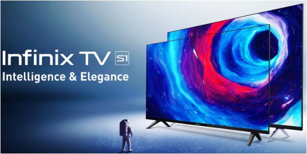 Zoom sur la première Smart TV d'Infinix S1 avec écran 43 ″ et 55 ″