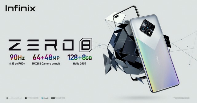 Infinix Zéro 8 spécification technique