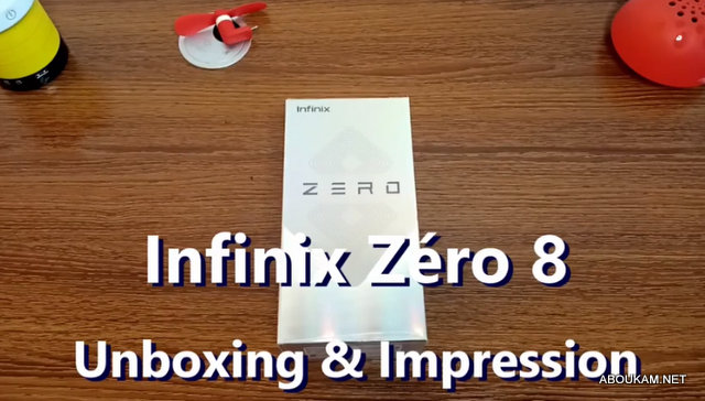 Unboxing (déballage) Infinix Zéro 8 prise en main et impression