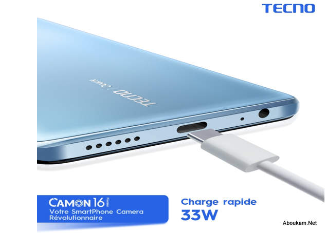 Camon 16 Premier Super video mode 4K et flash charge 33W, plus d’un jour d’autonomie avec une seule charge