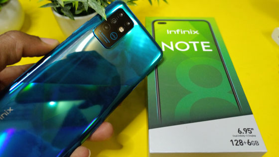 Infinix Note 8 et 8i fiche technique caractéristiques et prix officiel