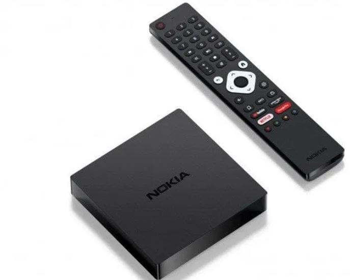 Nokia Android TV Box apporte une télécommande occupée et un joli design