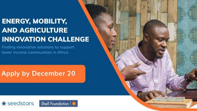 Appel à candidatures pour les start-ups africaines traitant des questions d'accès à l'énergie, d'agriculture et de mobilité
