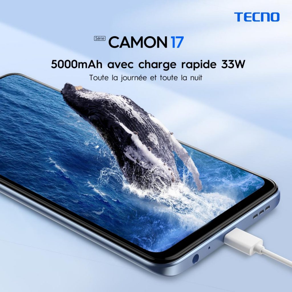 Tecno Camon 17, Un téléphone fait pour vous démarquer avec une incroyable CAMERA AVANT de 48 MP